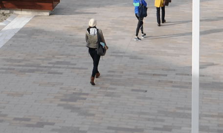 Deakin university stone pavement