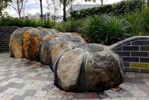 Stone Furniture, Water Feature