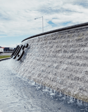 Stone water feature