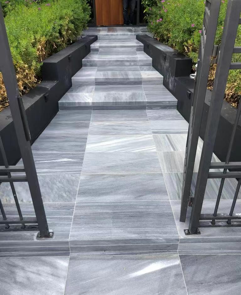 marble frozen blue application photo 1