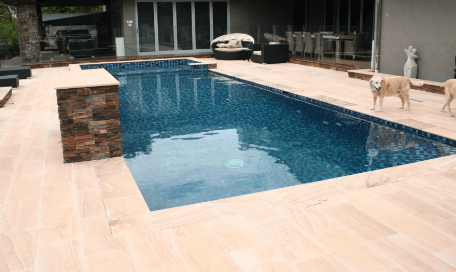 Sandstone pool